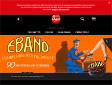 Tablet Screenshot of ebano.com